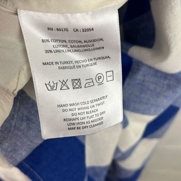 Anthropologie Maeve belted gingham check midi dress - Picture 5 of 5